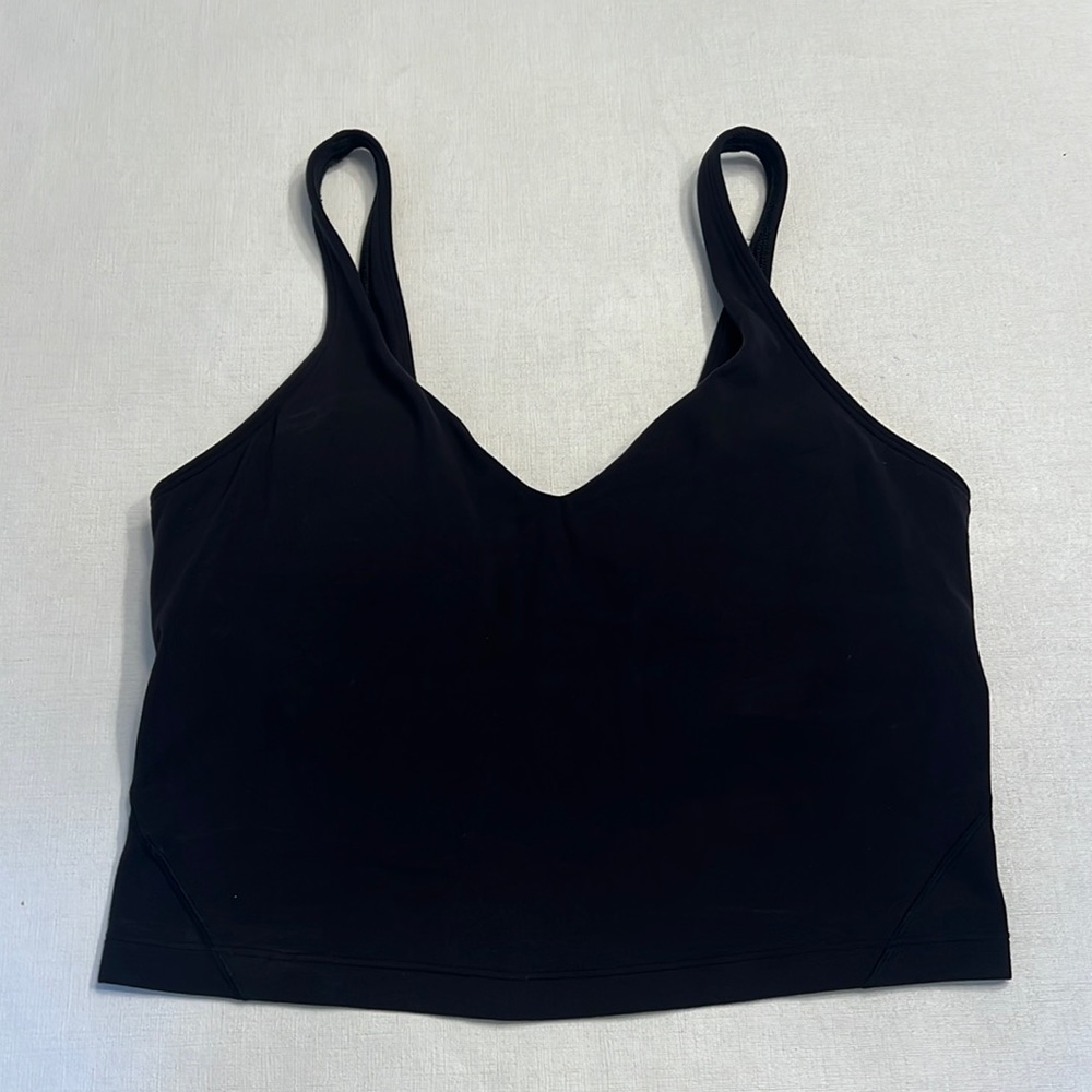 lululemon athletica Black Tank Top